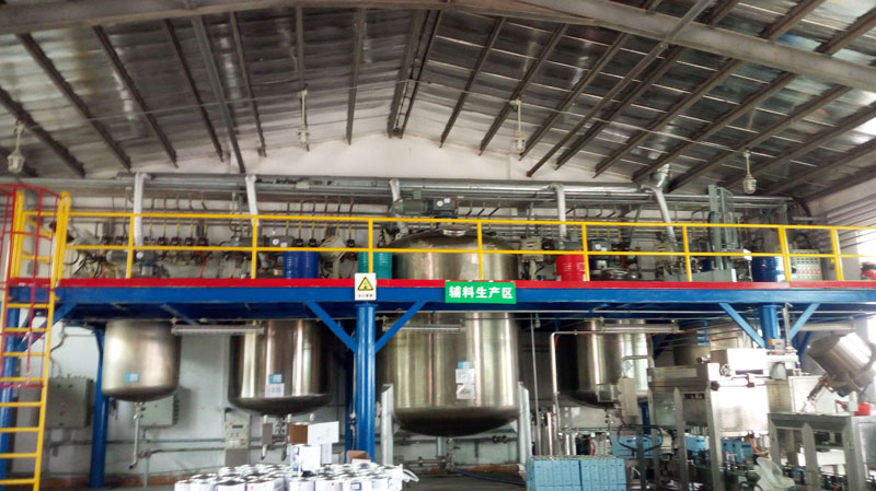 全自(zì)動塗料(liào)生産線(xiàn)